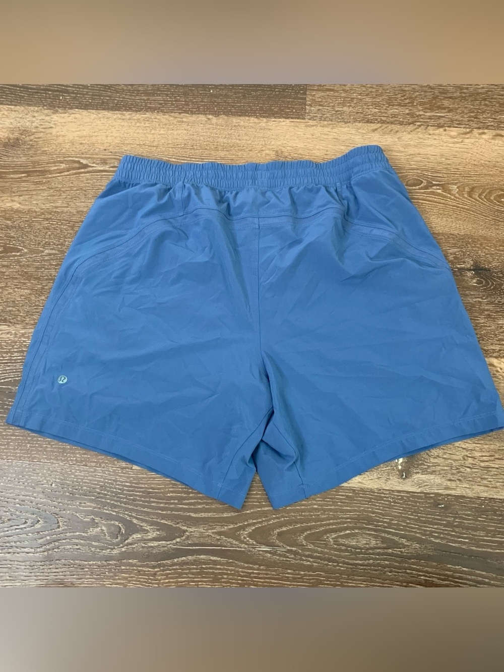 Lululemon Mens blue pace breaker linerless shorts XL 7” - Picture 3 of 6